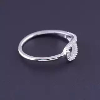 Каблучка Фіаніт Xuping (родій)