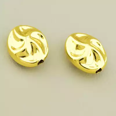 🏷️️ Вставка 18х14мм. (позолота 18к лимонна) F-106581