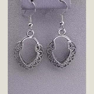 Сережки петельки Fashion