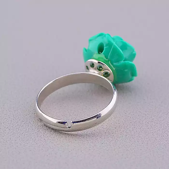 🏷️️ Каблучка троянда полімерна глина ss_82434