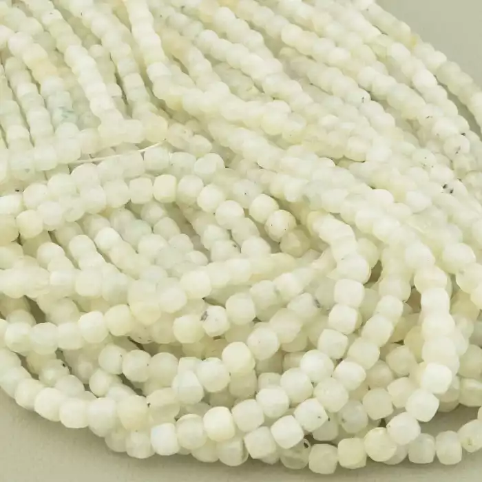 🏷️️ Нитка Місячний камінь 37 см. (без застібки) ss_99470