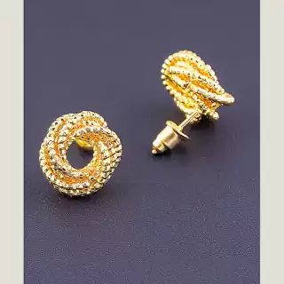 Сережки пусети FJ 13х13 мм