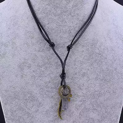 🏷️️ Підвіска екошкіра (довжина 45-80 см) F-82984