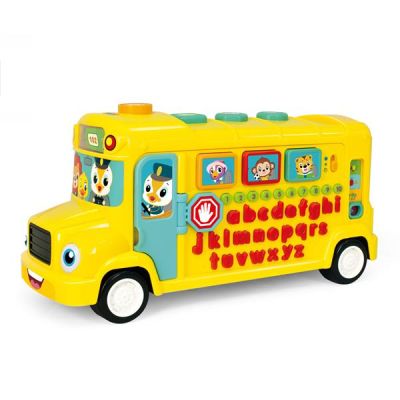 Музична іграшка Hola Toys Шкільний автобус (3126)