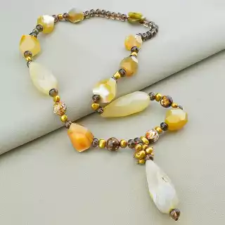 Намисто Агат 66 см