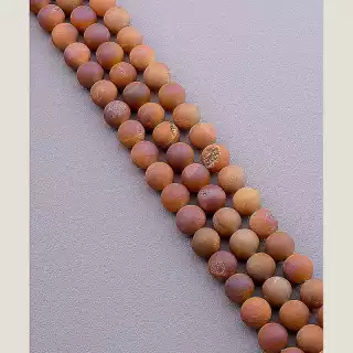 Намистини Агат (імітація) 40 см 12 мм (без застібки) на нитці