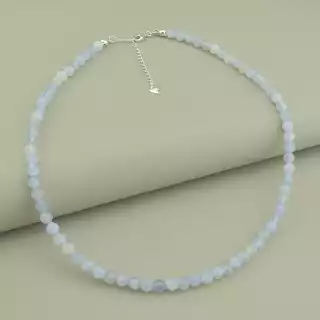 Підвіска Сапфірин срібло (925 проба) 43 см.