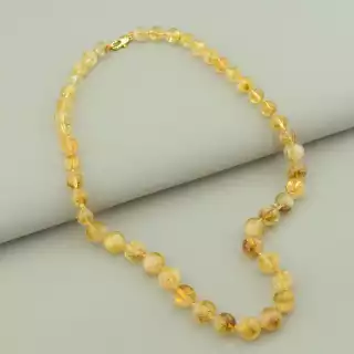 Намисто Цитрін 44 см.