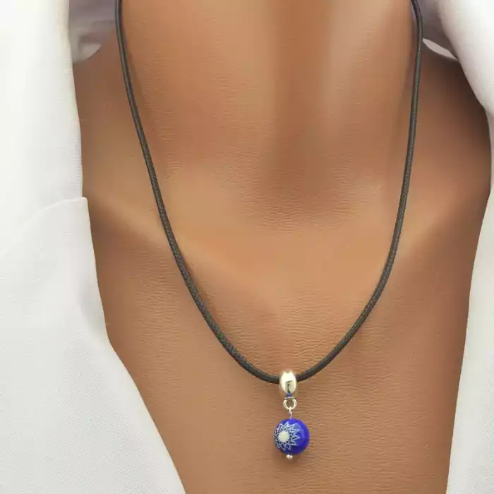 🏷️️ Підвіска Лемпворк (скло) 43 см. ss_102349