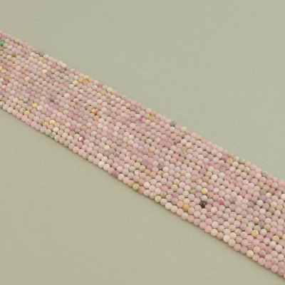 Нитка Морганіт 38 см. 3,3 мм. (без застібки)