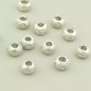 Вставка Фіаніт 8, 5х5мм. (родій)