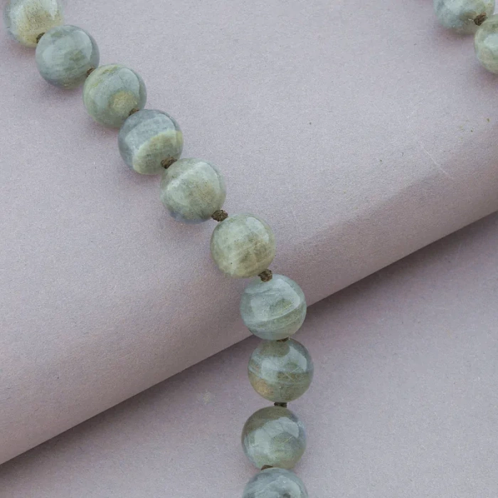 🏷️️ Намисто Лабрадор срібло (925 проба) 44 см. ss_89535