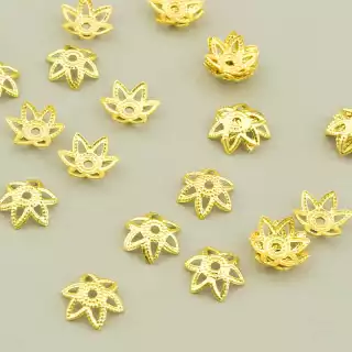 Вставка 7х7мм. (позолота 18к лимонна)