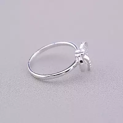 🏷️️ Каблучка слон Xuping Фіаніт (родій) F-61131