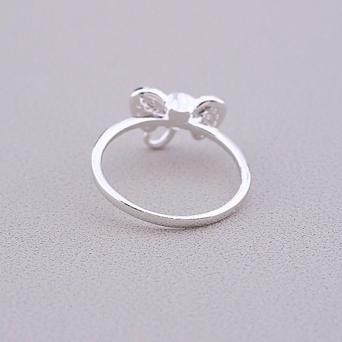 🏷️️ Каблучка слон Xuping Фіаніт (родій) ss_61128