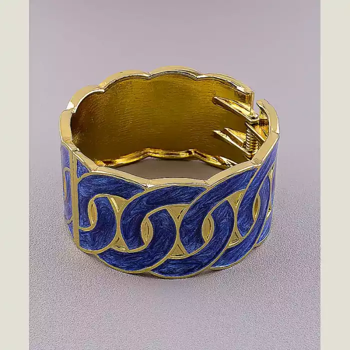 🏷️️ Браслет емаль 18 см (позолота 18к) ss_12639