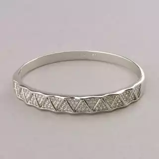 Браслет шарнірний Xuping (родій)