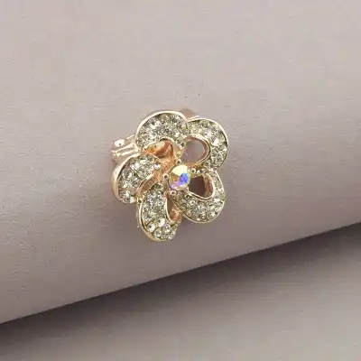 🏷️️ Брошка квітка Fashion Сrystal F-74433