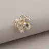 🏷️️ Брошка квітка Fashion Сrystal F-74433
