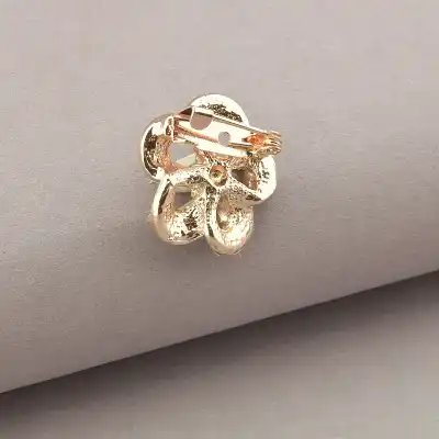 🏷️️ Брошка квітка Fashion Сrystal F-74433