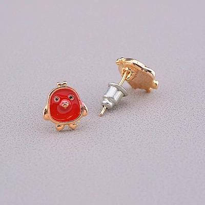 Сережки Fashion емаль