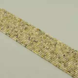 Намистини Волосатик 37 см. 2,8 мм. на нитці (натуральне каміння, без застібки)