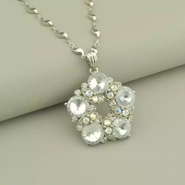 🏷️️ Підвіска Fashion Фіаніт 45 см. ss_101046