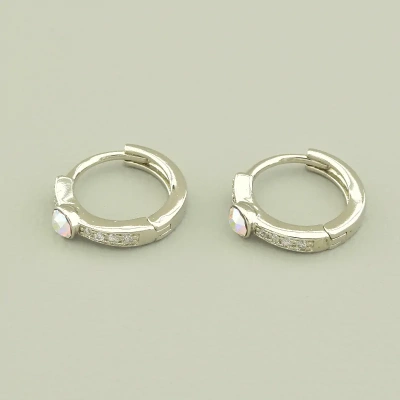 Сережки 'XUPING' Swarovski (родій)