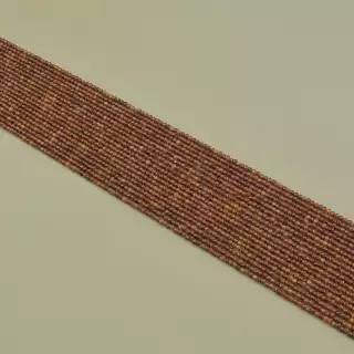 Намистини Гранат 40 см. 2мм. на нитці (натуральне каміння, без застібки)