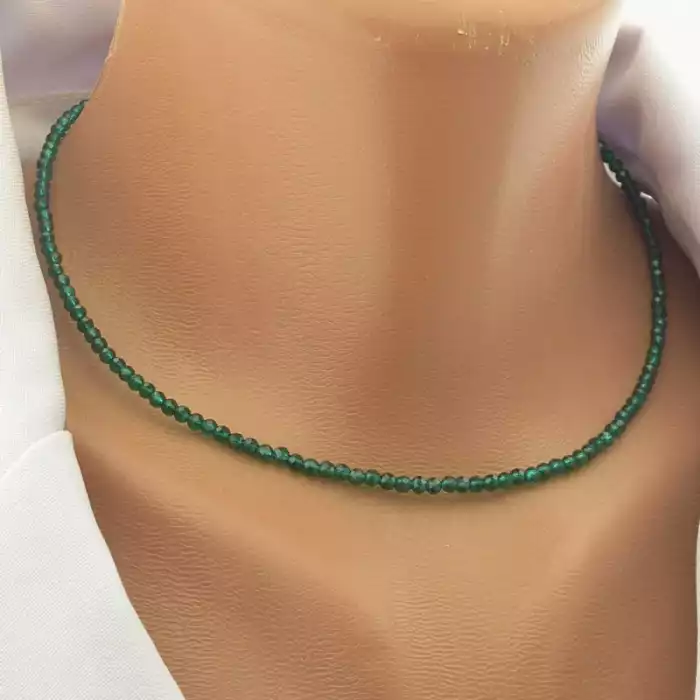 🏷️️ Підвіска Шпінель срібло (925 проба) 39 см. ss_101450