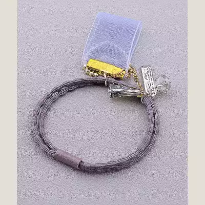 🏷️️ Резинка для волосся Flora Secret тканина F-41777