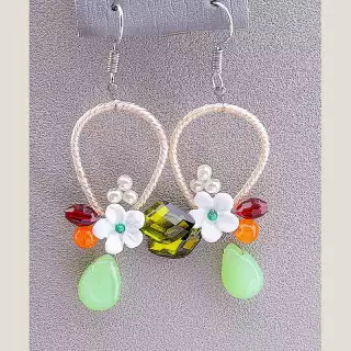 Сережки Агат