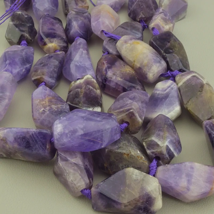 🏷️️ Нитка Аметист 42 см. (без застібки) ss_102975