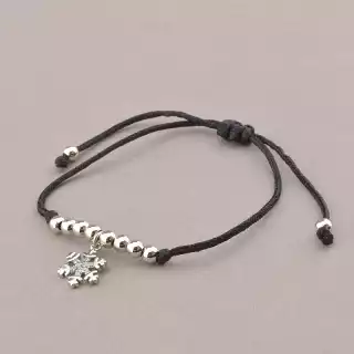 Браслет регульований Xuping Фіаніт 18 см (родій)