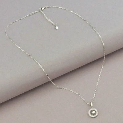 Підвіска Xuping Swarovski 40 см (родій)