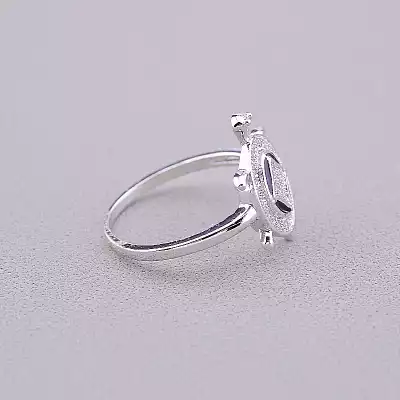 🏷️️ Каблучка черепаха Xuping Фіаніт (родій) F-60812