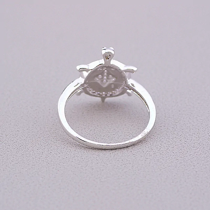 🏷️️ Каблучка черепаха Xuping Фіаніт (родій) ss_60812