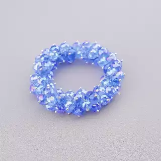 Браслет резинка Чеський кришталь 17 см