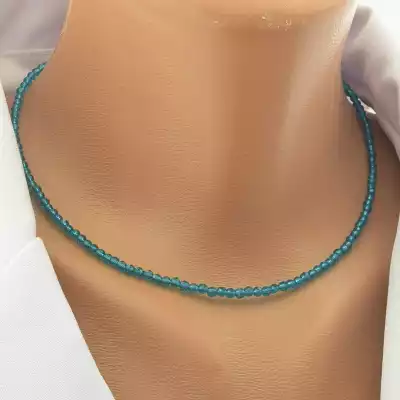 🏷️️ Підвіска Шпінель срібло (925 проба) 39 см. F-101451