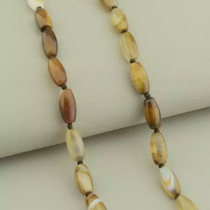 🏷️️ Намисто Агат 47 см. ss_101651