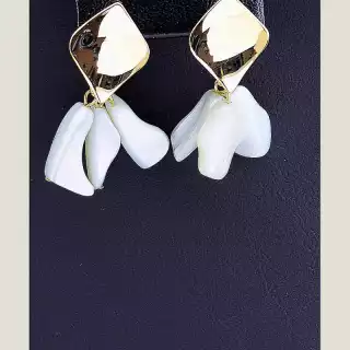 Сережки пусети FJ Перли