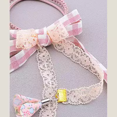 🏷️️ Резинка для волосся Flora Secret тканина F-41778