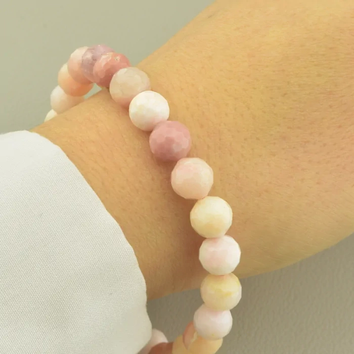 🏷️️ Браслет резинка Опал 20 см. ss_102451