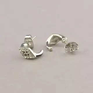 Сережки пусети Winniana Фіаніт