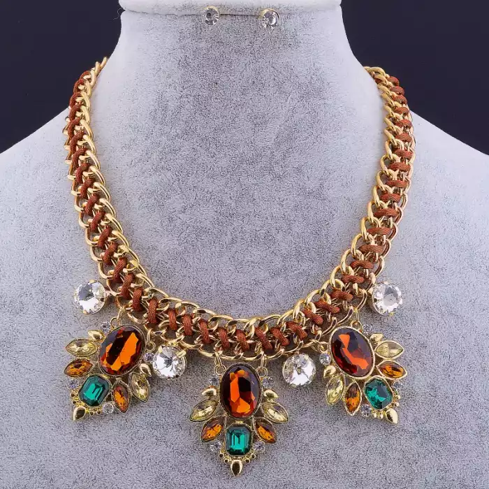 🏷️️ Підвіска Сrystal 45 см FJ ss_18137