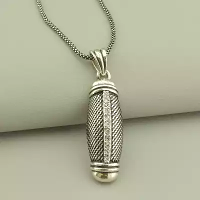 🏷️️ Підвіска+Сережки Фіаніт 'Abella' F-104018