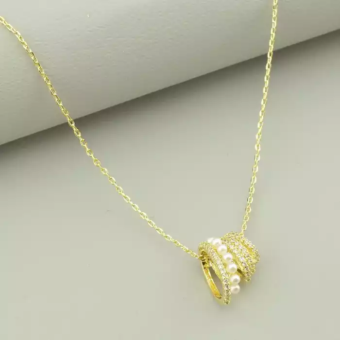 🏷️️ Підвіска Saiya Фіаніт 41 см (позолота 18к лимонна) ss_96726