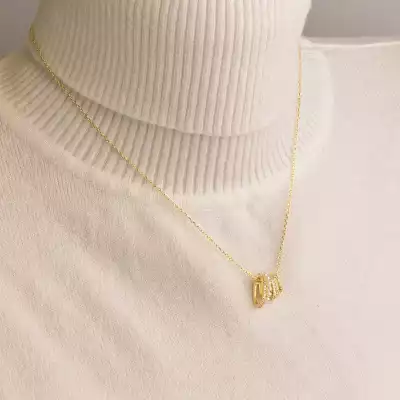 🏷️️ Підвіска Saiya Фіаніт 41 см (позолота 18к лимонна) F-96726