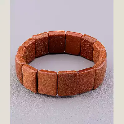 🏷️️ Браслет резинка Золотий Пісок 20 см F-68956