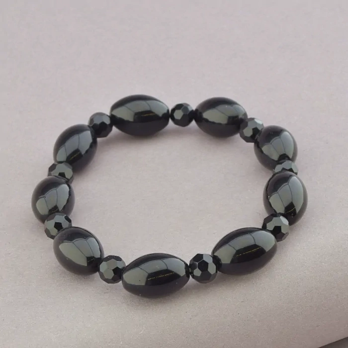 🏷️️ Намисто + Браслет Агат 65 см ss_76140